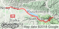 Track GPS Warkcarpatia 1.5 - dzień 4 Przełom Dunajca
